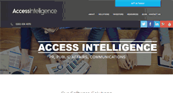 Desktop Screenshot of accessintelligence.com